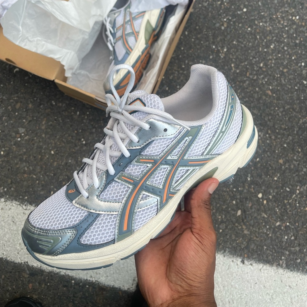 ASICS Gel-1130 White Ironclad Blue size 11 men